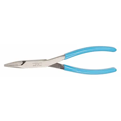 CHANNELLOCK Needle Nose Plier: 1 3/8 in Max Jaw Opening, 7 7/8 in Overall Lg, 1 1/4 in Jaw Lg - Needle-Nose Pliers