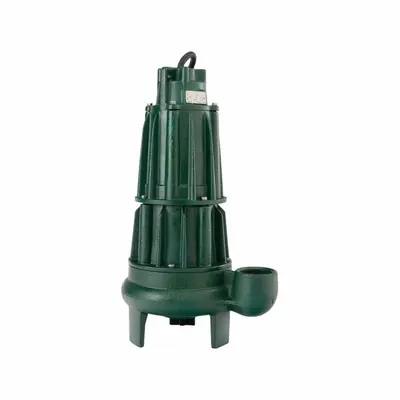 ZOELLER Sewage Ejector Pump: Cast Iron, Three Phase, 3 hp, 460V AC - Non-Clog Sewage Ejector Pumps