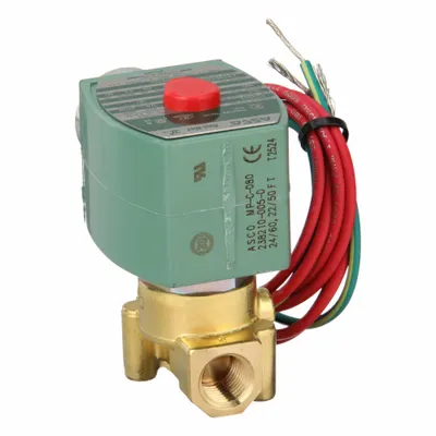 REDHAT Solenoid Valve: 2-Way, Normally Closed, 1/4 in Pipe Size, 24V AC, High Flow - 2-Way/2-Position, Normally Closed Solenoid Valves