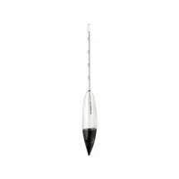 Hydrometer: Soil Specific Gravity Plain Form, 5/60 g/L, 1.0 g/L, Ballast, +/-1 g/L, 11 in Overall Ht (MPN 0829742)