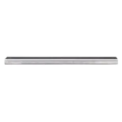 This encased block ceramic magnet measures 12 inches long, 2 1/2 inches wide, and 0.625 inches thick. It features a 2-pole design and provides a maximum pull force of 150 lbf. Suitable for industrial holding, fixturing, workholding, and light material handling applications.