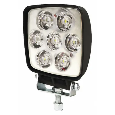 ECCO EW2112 LED Floodlight, Black, Surface Mount, Bolt, Blunt Cut Wires - Vehicle Floodlights