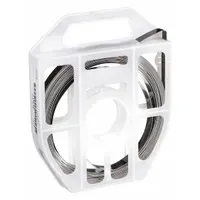 Stainless Steel Band: 0.03 in Strapping Thick, 2,251 lb Break Strength, 50 ft Strapping Lg, Black (MPN GRC206-P900)