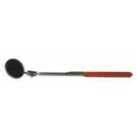 PROTO Inspection Mirror: 1 1/4 in Dia Mirror Size, Mirr. Mat. Glass, Mirr. Shp. Round (MPN J2374)