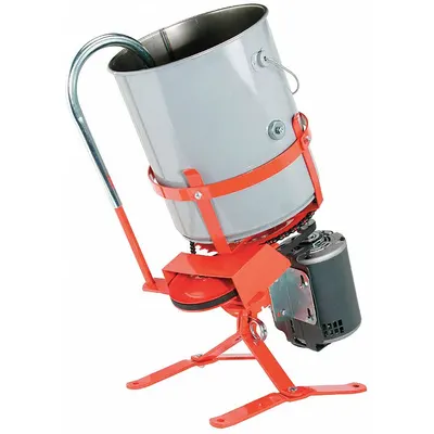 HUMBOLDT Corded Concrete Mixer: For use with Asphalt/Concrete, 11/16 cu ft Drum Capacity - Corded Cement Mixers