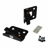 Single-action window opening control device for vent windows. Non-handed design suits left or right installation. Bronze oil-rubbed finish on stamped steel construction. Measures 1 9/16 in length by 1 3/8 in width