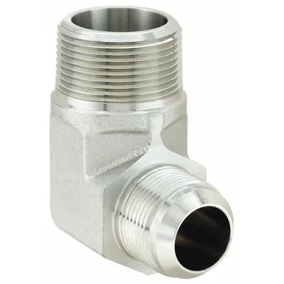 AEROQUIP 2024-20-16S NPTF-to-JIC Steel Hydraulic Hose Adapter - NPTF-to-JIC Steel Hydraulic Hose Adapters