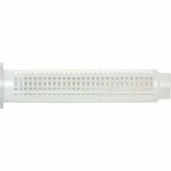 Plastic screen tube designed for adhesive anchoring applications in concrete and masonry. Holds adhesive in place to ensure proper bonding when installing threaded rod or rebar. Compatible with 3/8 in adhesive anchors. Overall length 6 in. Pack of 25.