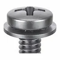 SEMS Screw: Internal Tooth, M6x1.00 Thread Size, 10 mm Lg, Stainless Steel, Passivated, Pan, 10 PK (MPN 1-MPI-6-10)