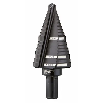 MILWAUKEE 48-89-9211 High-Speed Steel Step Drill Bit - High-Speed Steel Step Drill Bits