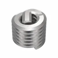HELI-COIL Helical Insert: Tanged Tang Style, Free-Running, #2-56 Thread Size, Plain, Plain, 100 PK (MPN A1185-02CN129)
