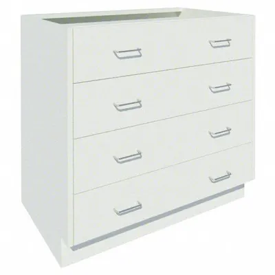 INSTOCK Base Cabinet: 35 1/8 in Overall Ht, 22 in Overall Dp, 36 in Overall Wd - Base Cabinets