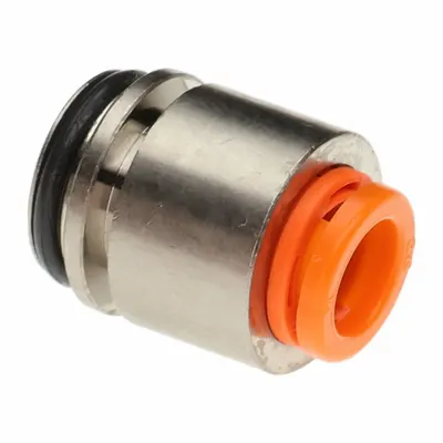 SMC VVQ2000-51A-N7 Fitting for 1/4 in x 1/4 in Tube OD - SMC Solenoid Valve Manifold Fittings