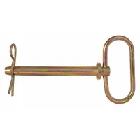 BUYERS PRODUCTS Hitch Pin: 5/8 in Pin Dia, 4 1/4 in Overall Lg, 4 1/4 in Usable Lg, Cotter Pin (MPN 66103)