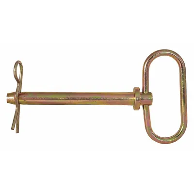 BUYERS PRODUCTS 5/8 in x 4 1/4 in Cotter Pin, Yellow Zinc Plated Carbon Steel - Pin & Clips