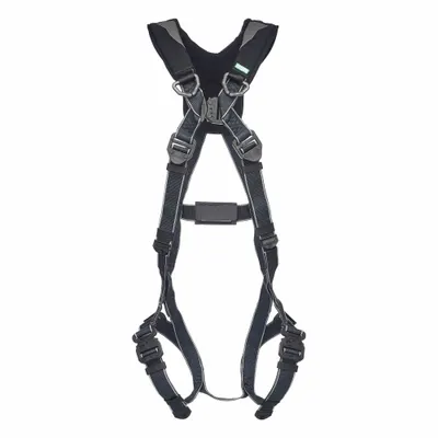 MSA Fall Protection Harness: Arc Flash, 400 lb Wt Capacity, Vest Harness, Quick-Connect - Arc-Flash Rated Vest-Style Harnesses for General Fall Arrest
