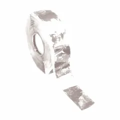 This self-fusing tape is made of silicone rubber with a white silicone finish, measuring 12 yards in length and 30 mils in thickness. It is designed for high-temperature film plating applications, providing a conformable, non-adhesive wrap that withstands elevated temperatures without leaving residue. Suitable for masking, wrapping, and protecting components during plating, anodizing, or powder coating processes.