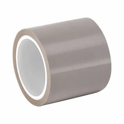 ST GOBAIN Film Tape: 3 in Wd, 36 yd Lg, 3.5 mil Thick, Rubber, Polytetrafluoroethylene Film - PTFE Slick Surface Tape