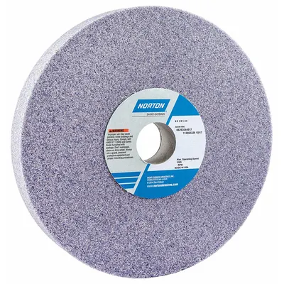 NORTON Straight Grinding Wheel: Type 1, 8" x 1" x 1 1/4", 32A46-IVBE - Grinding Wheels for Moderate-to-Heavy Grinding of Tool Steels