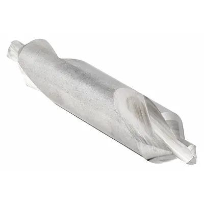 KEO Center Drill: Plain Type, #4, 60°, 2 1/8 in Overall Lg - Plain-Tip Center Drills