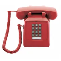 CETIS Telephone: Hospitality Phones, Std Room Phones, 2510E (Red), Volume Control, Indoor, 1 Lines