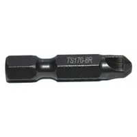 ZEPHYR Power Bit: Power Bit, Imperial, Torq-Set Head, #8 Bit Industry Size, ACR, Hex, S2 Steel, 5 PK (MPN TS170-8R-5PK)