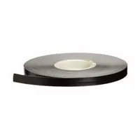 Floor Marking Tape: Gen Purpose, Solid, Black, 1/4 in x 50 ft, 4 mil Tape Thick, Brady® (MPN 121126)