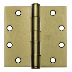 This steel full mortise-mount butt hinge has a 2 in leaf width and concealed bearing type. The pin is non-removable. Suitable for commercial door applications requiring a full mortise mount.