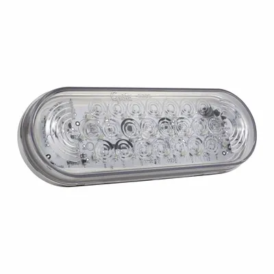 GROTE Strobe Light: Strobe, Clear, 7/8 in Overall Wd, 2 1/4 in Overall Ht, LED - Vehicle Perimeter Flashing Warning Lights