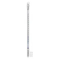 VEE GEE Armored Liquid In Glass Thermometer: 0°F to 300°F, Full Immersion, 12 in Immersion Dp (MPN 80703-A)