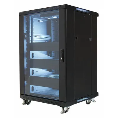 VIDEO MOUNT PRODUCTS EREN-18 Fan-Cooled Server Rack Enclosure - Fan-Cooled Server Rack Enclosures & Network Cabinets