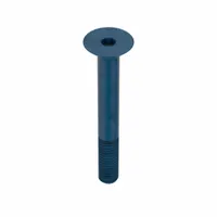 Socket Flat Head Screw: M6x1.00 Thread Size, 50 mm Lg, Flat, Blue Phosphate, Alloy Steel, 10 PK (MPN UST184049)