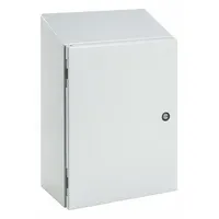 HOFFMAN Sloped Top Enclosure: 304 Stainless Steel, 30 in x 24 in x 12 in, NEMA 12/3R/4/4X, Hinged (MPN CSD302412SSST)