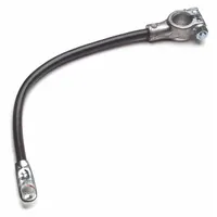 GROTE Battery Cable: Top Post Cable, 1 ga Wire Size, 41 in Overall Lg, Black, 60VDC, Bolt (MPN 84-9247)