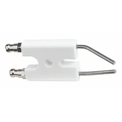 This spark plug kit is used in HVACR equipment to ignite fuel in gas-fired burners and engines. It serves as a replacement component for power sources and cables in commercial heating, ventilation, air conditioning, and refrigeration systems.
