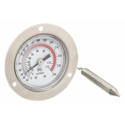 OEM NSF-Rated Panel Mount Dial Thermometer - NSF-Rated Panel Mount Dial Thermometers