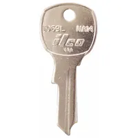 Key Blank: Compatible with National Locks, Key ID # NA14, 4 Pins, Brass (MPN 1069L-NA14)