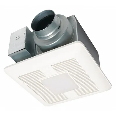 PANASONIC FV-0511VQL1 Ceiling-Mount Bathroom Exhaust Fan with - Bathroom Exhaust Fans with Light