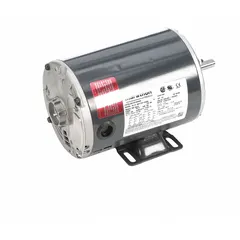 Open Drip Proof (ODP) rigid base 3-phase AC motor rated 1/4 hp, 1,725 RPM at 60 Hz. Operates on 230/460V AC with full load current of 1.0/0.50 A. Suitable for pumps, fans, conveyors, and machine tools in clean, dry industrial environments.