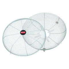 Fan guard set designed to protect personnel from rotating fan blades in HVACR and industrial ventilation systems. Suitable for use on exhaust fans, condenser fans, and air-moving equipment in commercial and industrial settings.