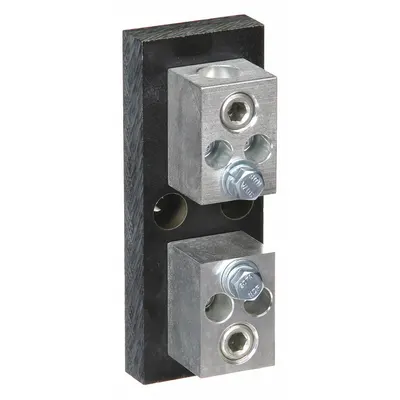 MERSEN Fuse Block: Open Block Design, 1 Pole, 300 V AC, Box Lug - Fuse Blocks for UL Class T Fuses