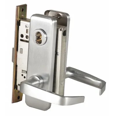 BEST Door Lockset: Classroom Lever Locksets, Chrome, ADA Compliant