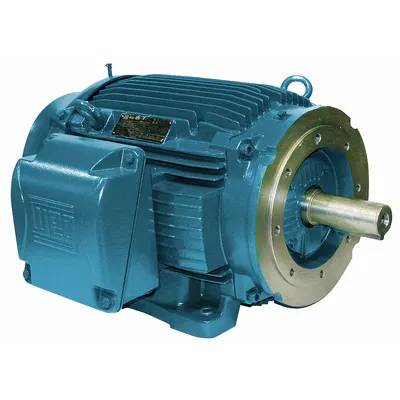 WEG General Purpose Motor: C-Face/Rigid Base Mount, Totally Enclosed Fan Cooled - C-Face with Rigid Base 3-Phase General Purpose AC Motors