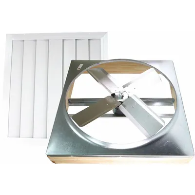 MAXX AIR Whole House Fan: Ceiling Mount, 30 in Blade, 4,425 cfm Max., 3,000 sq ft Coverage - Ceiling-Mount Whole House Fans