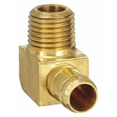 PARKER 229-8-6 Standard Brass Barbed Tube Fitting Elbow - Standard Brass Barbed Tube Fittings