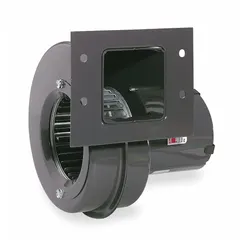This direct-drive blower includes a drive pack and delivers 121 cfm at 1/30 hp. It features a 230V AC, single-phase open motor with CW rotation. Suitable for ventilation, cooling, or exhaust in industrial equipment and enclosures.