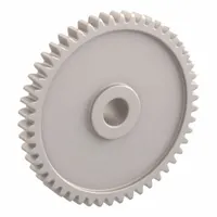 Spur Gear: Module m 0.8, 50 Teeth, 6 mm Bore Dia, Duracon, 20° Pressure Angle, Plain Bore (MPN DS0.8-50)