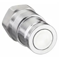 PARKER Hydraulic Quick Connect Hose Coupling: 3/4 in Coupling Size, High Pressure Stainless Steel (MPN SH71-3N12-12F)