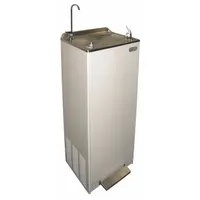 ELKAY Drinking Fountain: 8 gph @ 50°F, 41 1/2 in Overall Ht, Foot Pedal, 18 in Overall Wd, Gray (MPN EFA8L1110P)