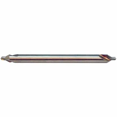 KEO Center Drill: Plain Type, #4, 82°, 4 in Overall Lg - Plain-Tip Center Drills
